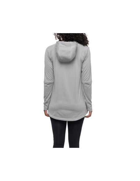 WOMEN MISSION GRID FLEECE HOODY WOMEN MISSION GRID FLEECE HOODY