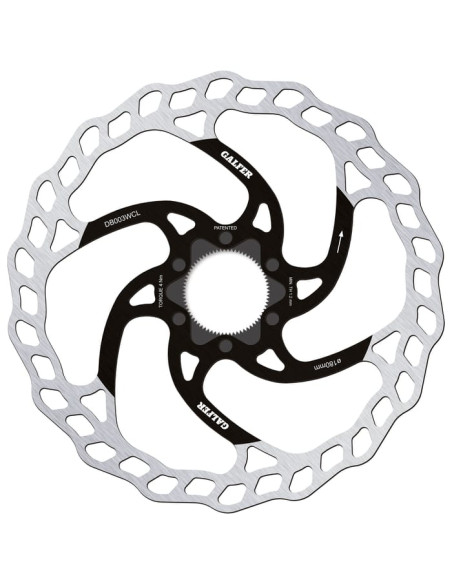 BIKE MTB DISC WAVE CENTER-LOCK SYSTEM Ø180X1.8MM