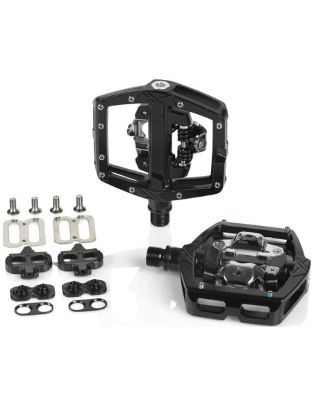 XLC PEDAL AUTOMÁTICO PD-S24 NEGRO UNILATERAL