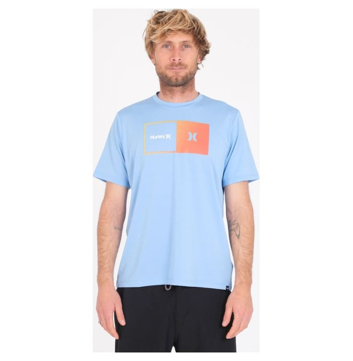 HALFER GRADIENT UPF TEE SS