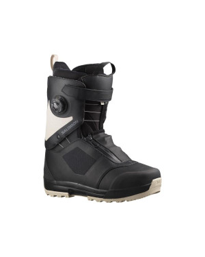 SNOW. BOOTS TREK BLACK BLACK WHITE