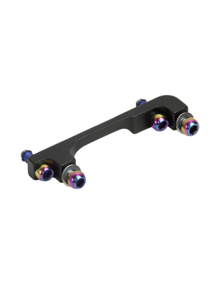 SRM ADAPT PINZA POST MOUNT 40MM DEL 200 TRAS 180MM RAINBOW