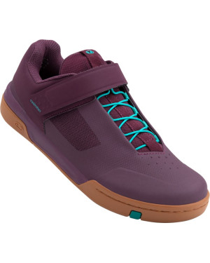 CRANK BROTHERS SHOES STAMP SPEEDLACE PURPLE TEAL BLUE - GUM