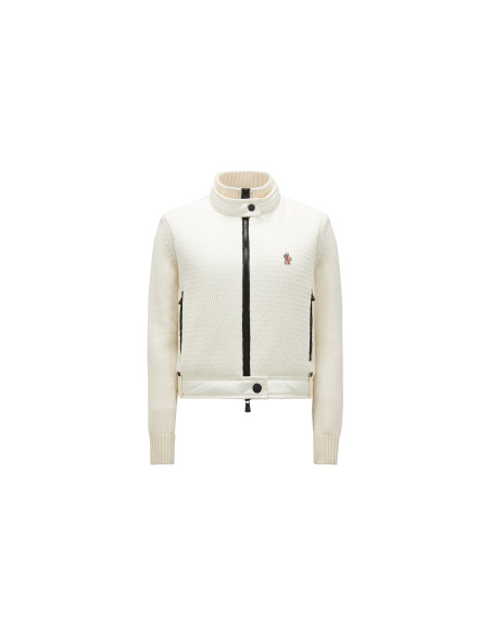 WOOL ZIP-UP CARDIGAN