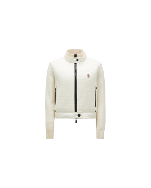 WOOL ZIP-UP CARDIGAN
