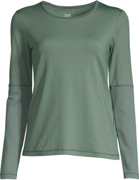 Essential Mesh Detail Long Sleeve