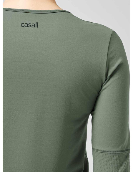 Essential Mesh Detail Long Sleeve