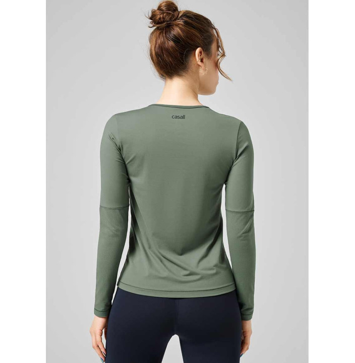 Essential Mesh Detail Long Sleeve