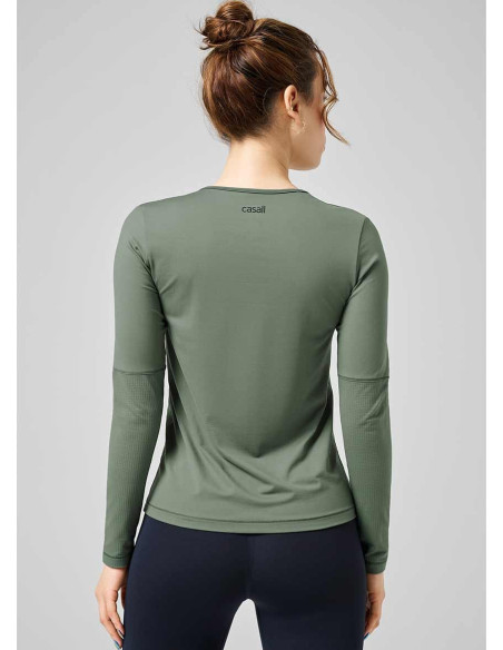 Essential Mesh Detail Long Sleeve