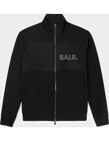 LOUIS SLIM MESH TRACK JACKET