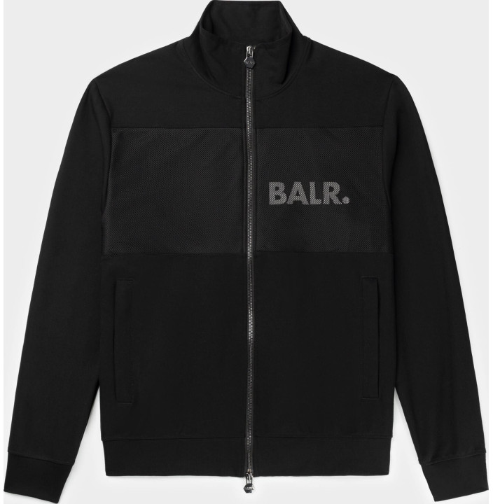 LOUIS SLIM MESH TRACK JACKET