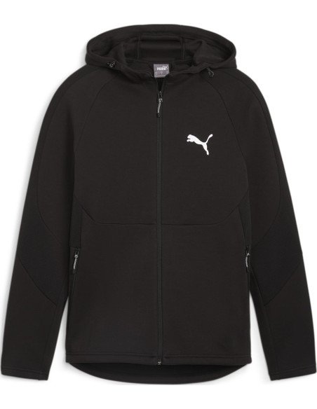 EVOSTRIPE FULL-ZIP HOODIE DK