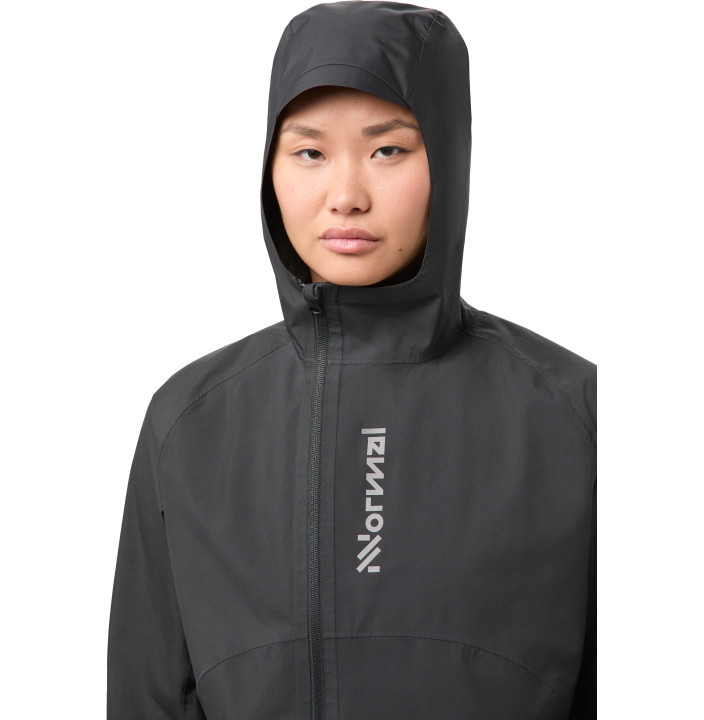 TRAIL RAIN JACKET W BLACK