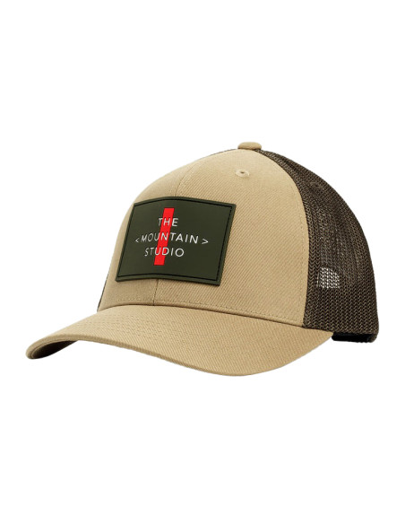 MESH CROSS LOGO CAP