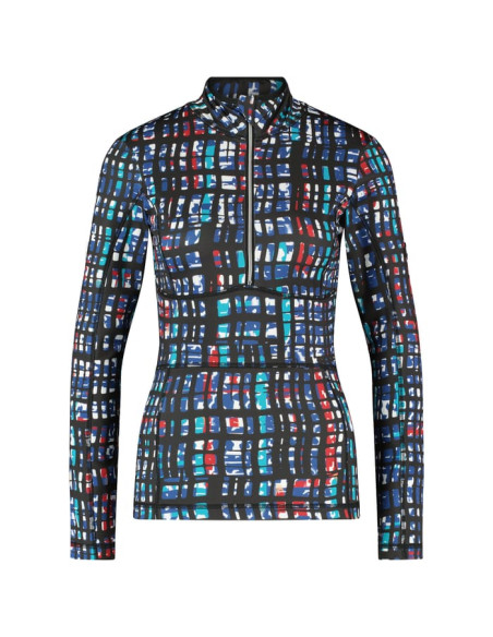 GINGER HALFZIP PRINT
