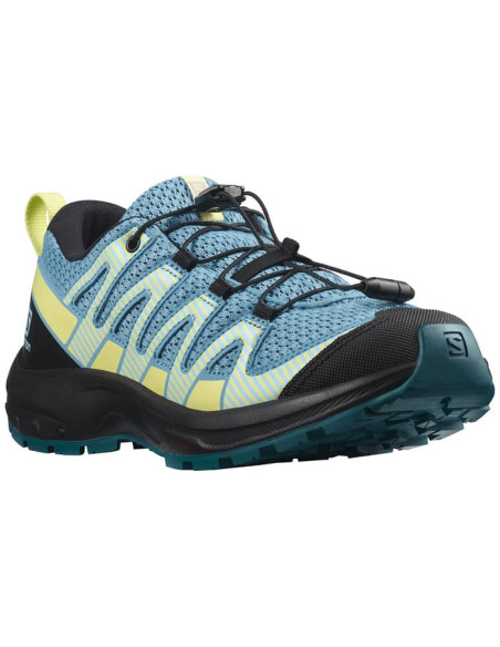 SHOES XA PRO V8 J BLACK LAPIS BLUE FIRD