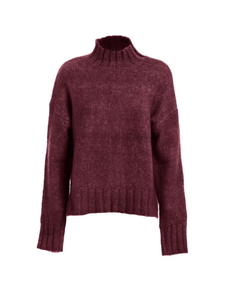 HIGH-NECK FLUFFY SWEATER