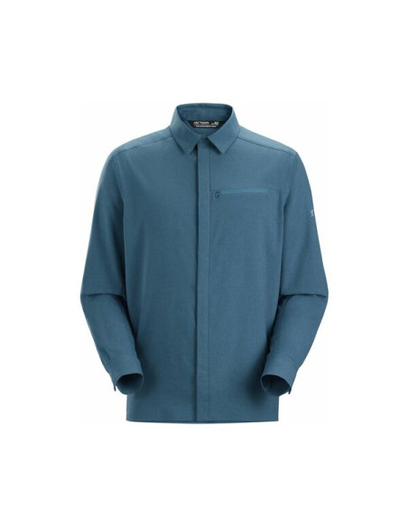 SKYLINE LS SHIRT M - MELANGE