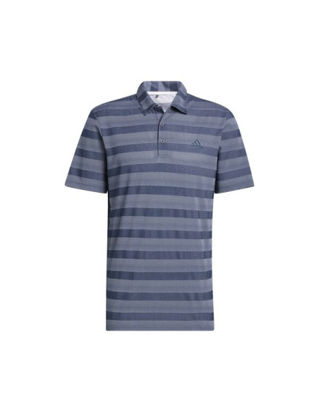MENS TWO COLOR STRIPE PRIMEGREEN POLO SHIRT