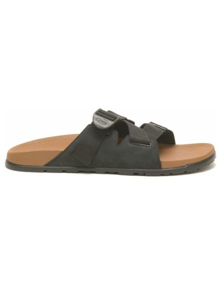 LOWDOWN LEATHER SLIDE