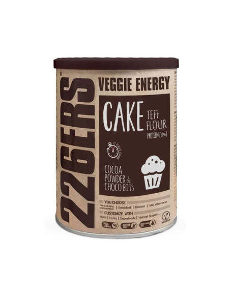 VEGGIE ENERGY CAKE TEFF FLOUR CHOCO BITS 480G