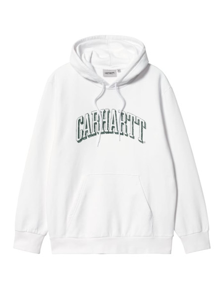 HOODED SCRAWL SWEAT