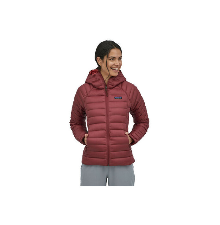 W'S DOWN SWEATER HOODY