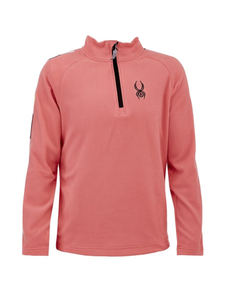 BOY YOUTH SPEED FL ZIP T-NECK