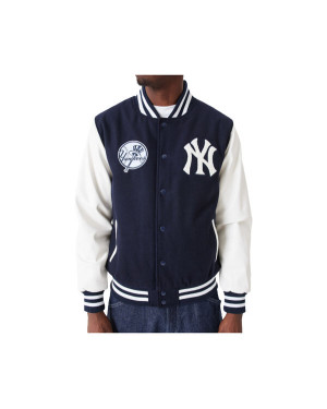 MLB WORDMARK VARSITY JACKET