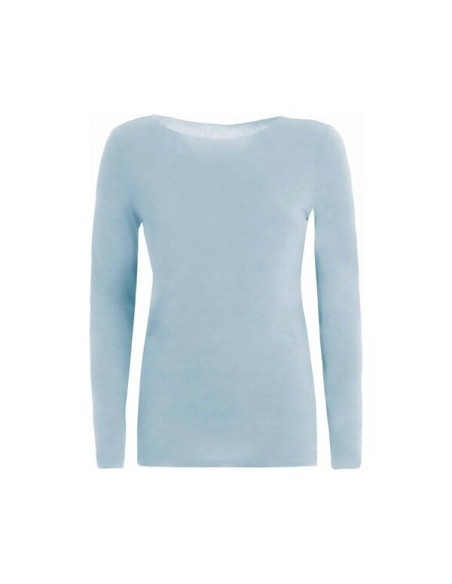 CASHMERE BLEND BOATNECK T-SHIRT