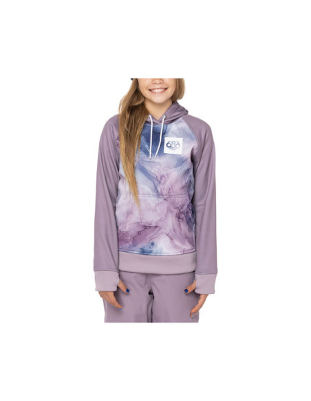 GIRLS BONDED FLC PULLOVR HOODY