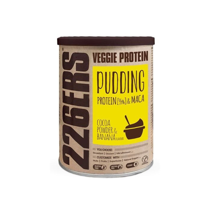 VEGGIE PROTEIN PUDDING - PEA PROTEIN + MACA 350G
