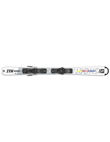 SKI SET E SHORTMAX + M10 GW L80 WHT 125
