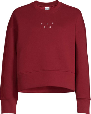 Boxy Crew Neck Sweatshirt