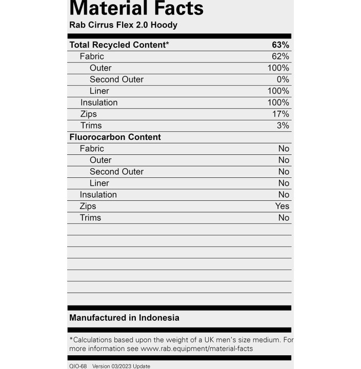 CIRRUS FLEX 2.0 HOODY