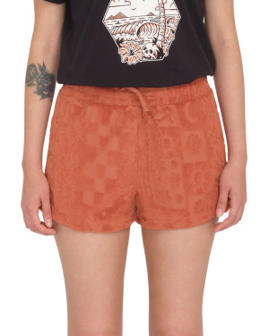SUNNY WILD TERRY CLOTH SHORT