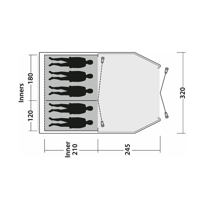 OUTWELL TENT DASH 5