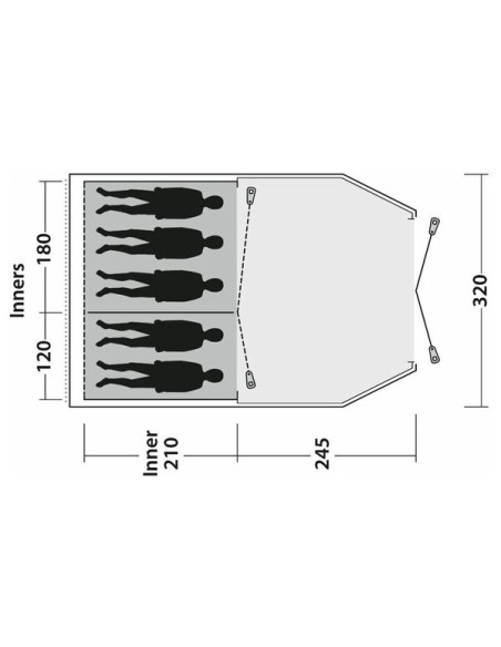OUTWELL TENT DASH 5 OUTWELL TENT DASH 5