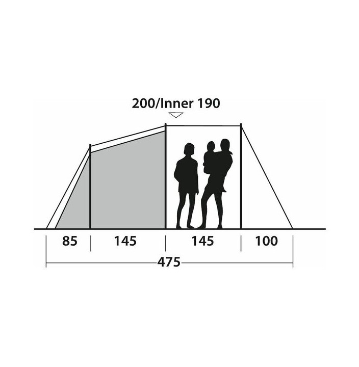 OUTWELL TENT DASH 5