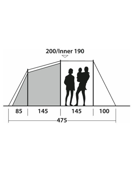 OUTWELL TENT DASH 5 OUTWELL TENT DASH 5