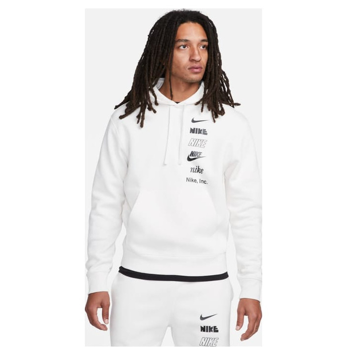 NIKE CLUB FLEECE+ MEN'S BRUSHED-BAC