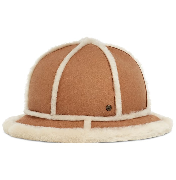WOMEN'S SHEEPSKIN SPILLSEAM BUCKET HAT